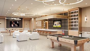 Billiards Table at The 600, Birmingham, AL 35203